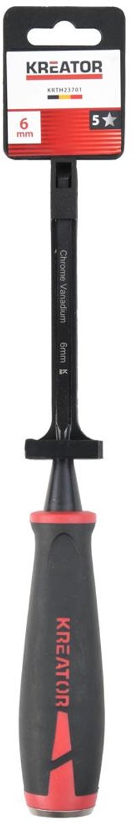 Wovar Houtbeitel met Soft Grip 6 mm | Per Stuk