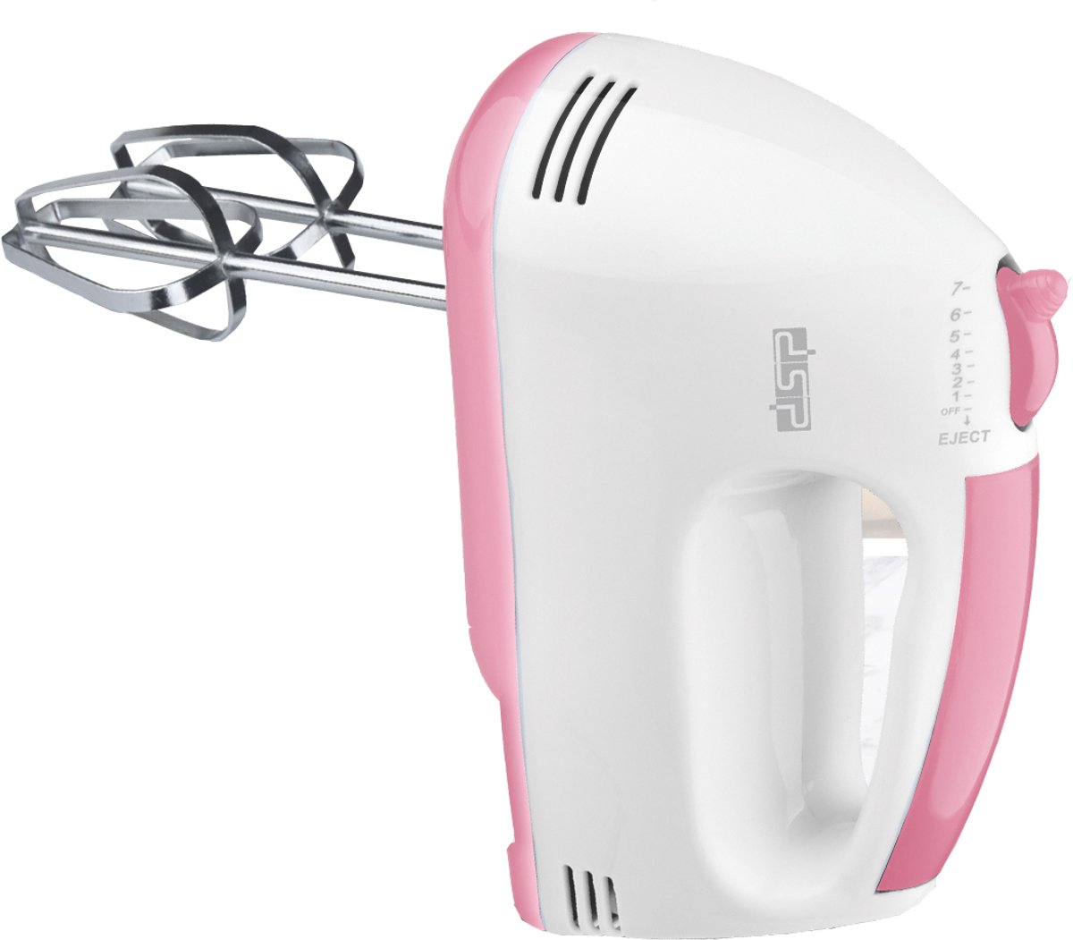 DSP KM2033-PINK - Handmixer - 100W - 7 Snelheden - Roze