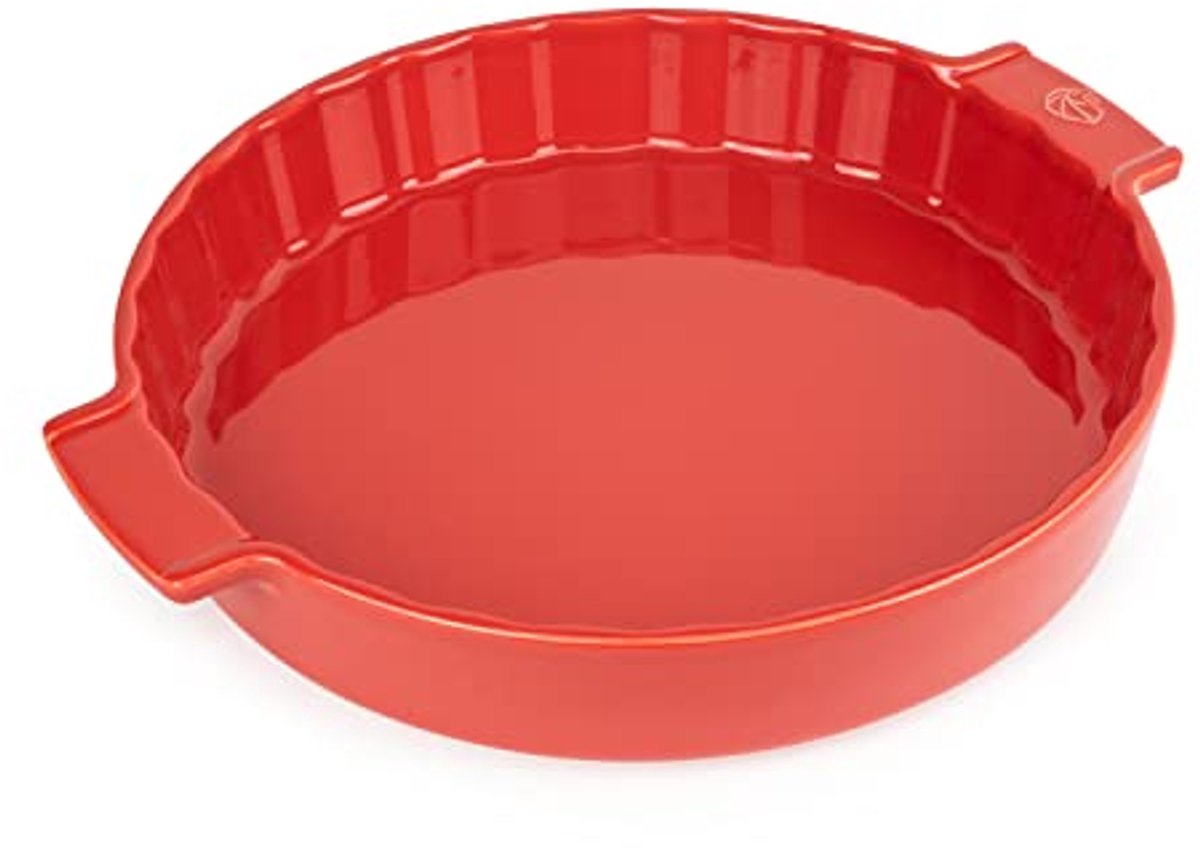 Traditionele keramische taartvorm Rood 28 cm