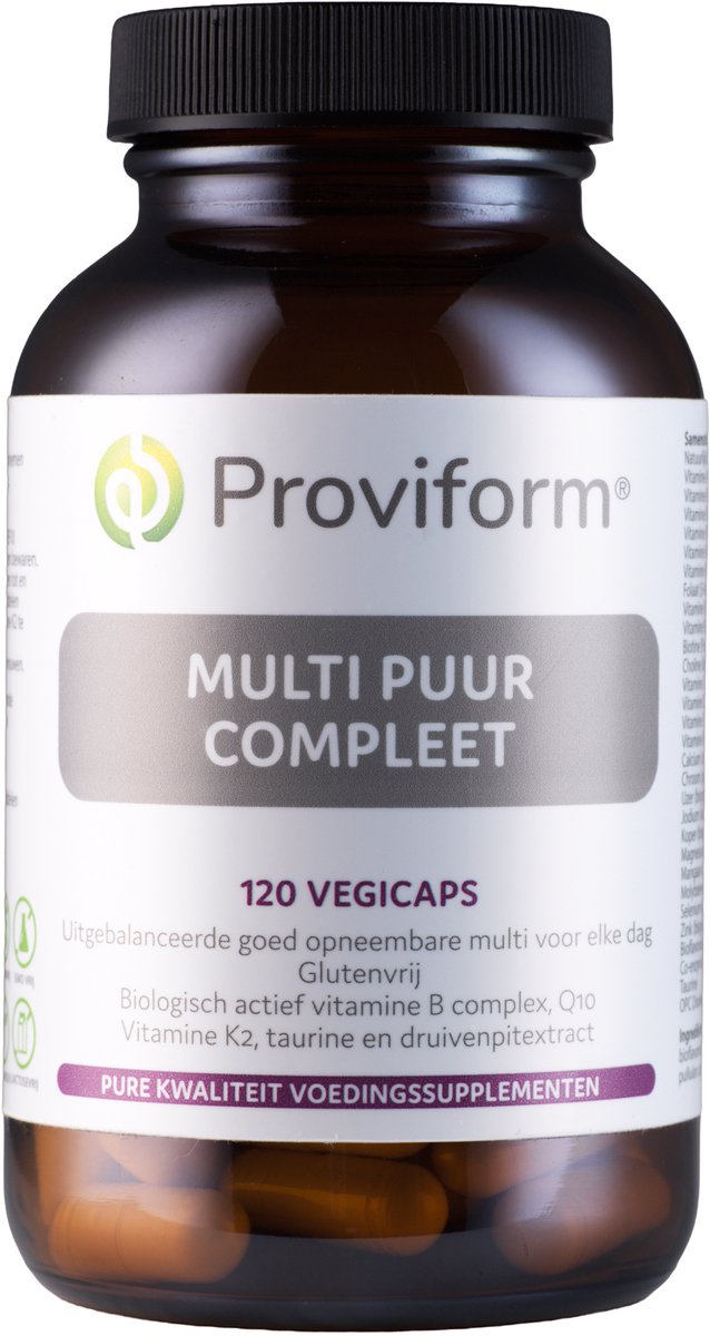 Proviform Multi puur compleet 120 Vegetarische capsules