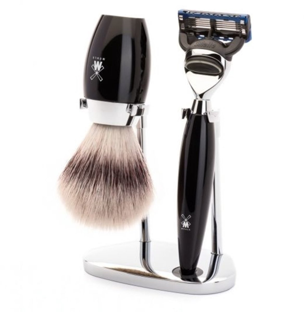 MÜHLE -Scheerset 3-delig -Kosmo -Zwart -Fusion