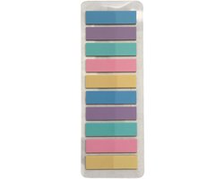 Index Tabs Sticky Notes – 200 stickers – Sugar Pop Pastels – Plakkertjes voor Notities – Cadeaus onder €10 – Tab Stickers voor bullet journal, boek annotatie en studie – Leuk kerstcadeau, sinterklaascadeau of schoencadeau voor hem en haar – 8 x 44 mm