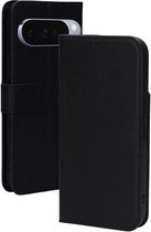 Mobiparts hoesje geschikt voor Google Pixel 10 Pro XL - Wallet/Boekhoesje - Eco Leer - Magneet Sluiting - Opberg vakken - Zwart
