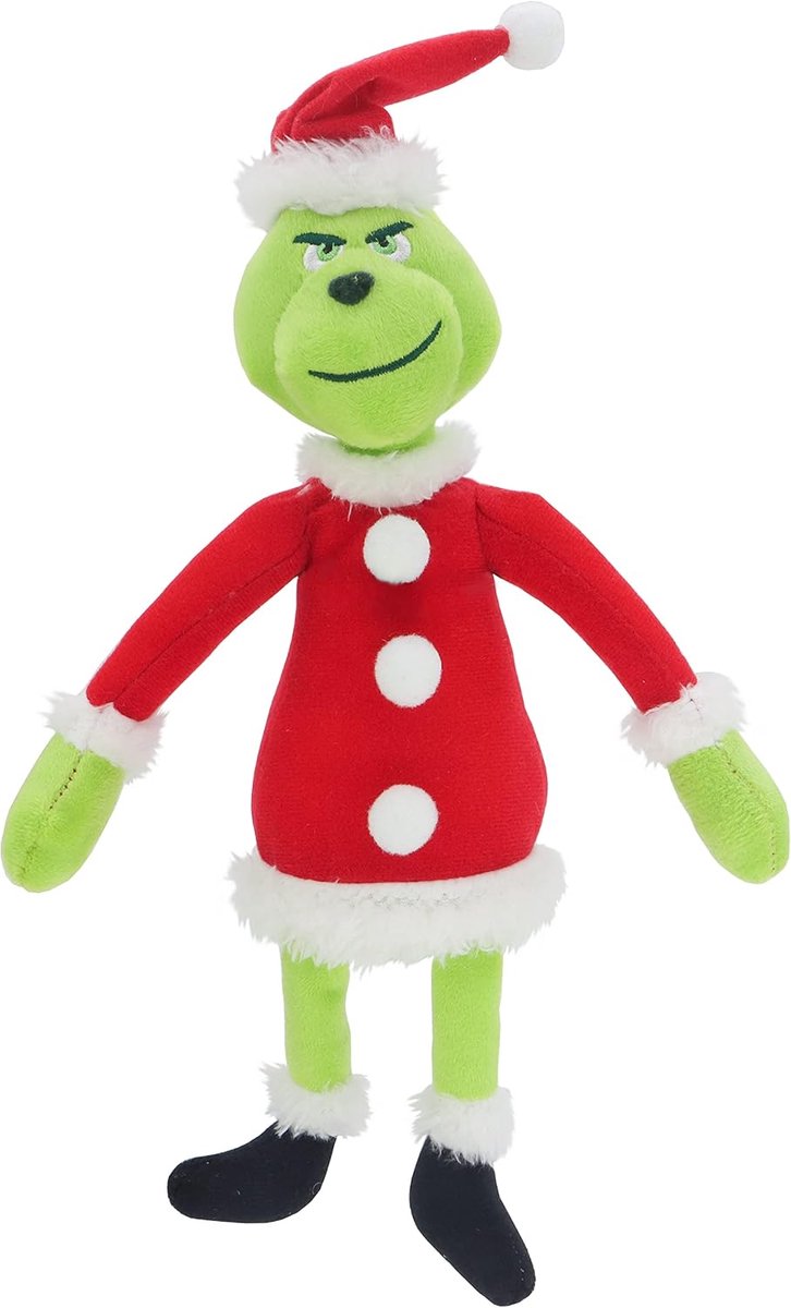 Mmgoqqt - 1 Stuk - Grinch, Pluchen Speelgoed, Polyester - Fluffy Toy The Grinch - Geen Specifieke Kleur - Zonder Model - Hartig Kerstthema, zachte Textuur