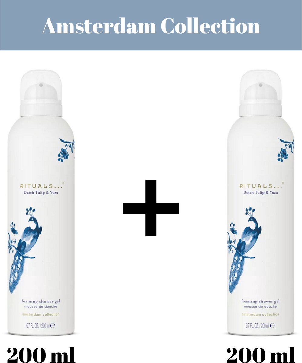 Rituals - Amsterdam Collection - Douche Schuim 2X 200 ml = 400 ml - Shower Gel