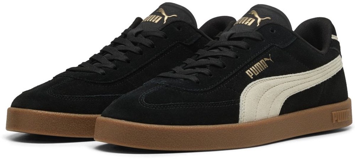 Puma Schuhe Low Club II Era Suede 400717 Puma -Alpine Snow-Gum-40 5 Zwart