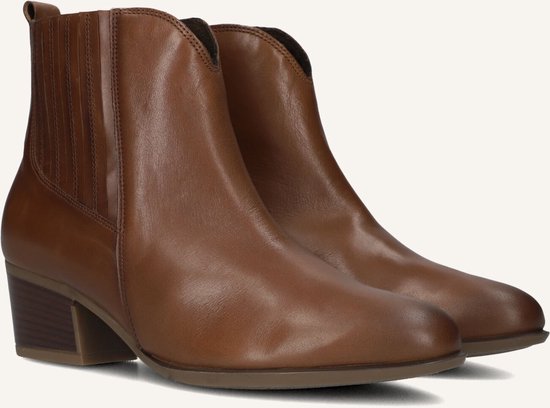 Gabor 682 Bottines - Bottines avec fermeture éclair - Femme - Camel - Taille 39