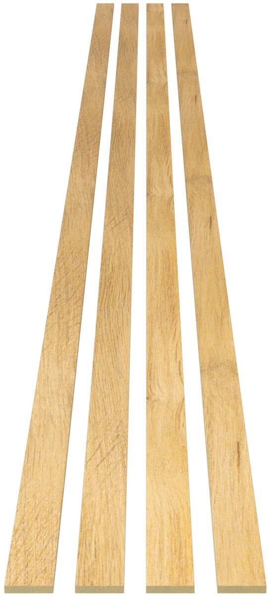 Handmonster - Voorbeeldpatroon ACOUS STIX FSC AC02 RUSTIEKE EIKEN