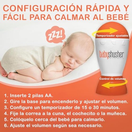 Revolutionair Slaapapparaat met Shushing Technologie voor Baby's — afbeelding 3
