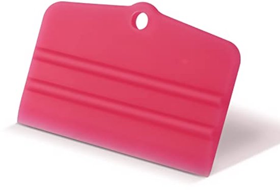 Luxshield Mini-rakel met kunstlederen rand, gereedschap voor autofolie, getinte folie, raamfolie, wrapping