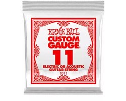 Refill per 6/ERNIE BALL/ELECTRIC STRINGS/Plain steel 011
