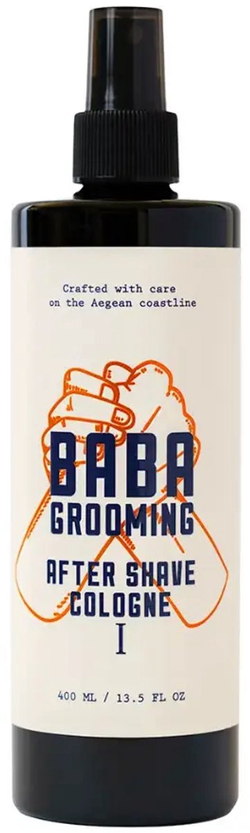 Baba Grooming After Shave Cologne No. 1 400ml - Verfrissende Aftershave Lotion - Frisse Herengeur