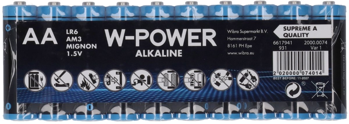 Batterijen Penlite 10 stuks – AA
