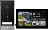 EZVIZ HP7 Pro 4K Video Intercom - Slimme Deurintercom met 8 inch Touchscreen - Gezichtsherkenning & Palmaderherkenning - Afstandsbediening - Mensdetectie - Dual-Band Wi-Fi