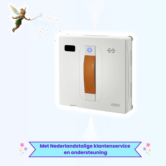 ABIR Robot Ramenwasser – Nieuwste Model – Ruitenreiniger – Window Cleaner – Streeploos Schoonmaken – Met App & Afstandsbediening – Valbeveiliging – Wit