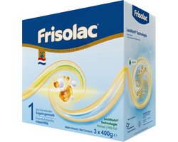 Frisolac 1 – Babyvoeding – 0 tot 6 maanden -1.2kg -doos