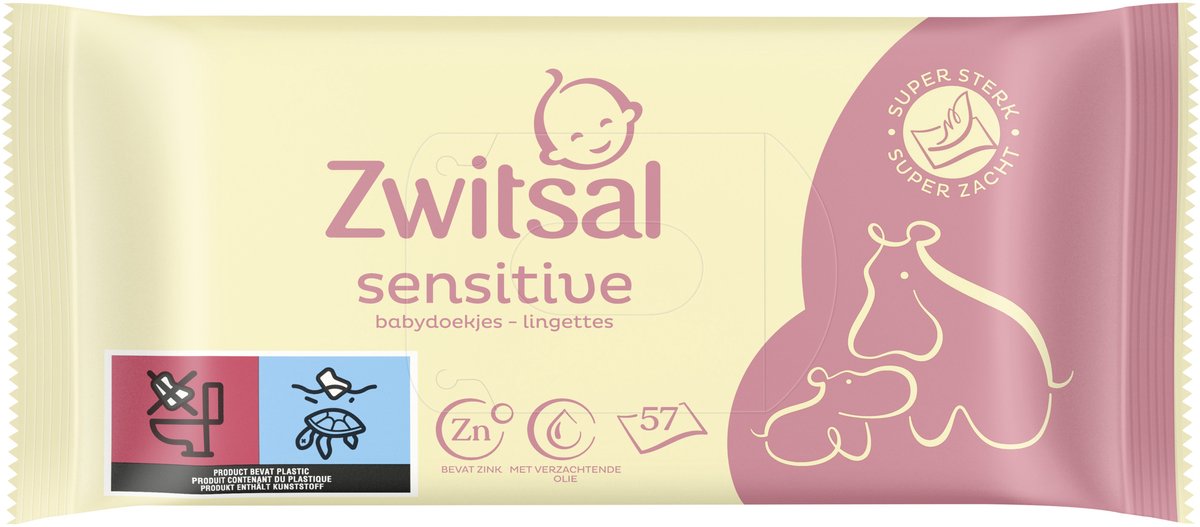 Zwitsal 婴儿湿巾 4