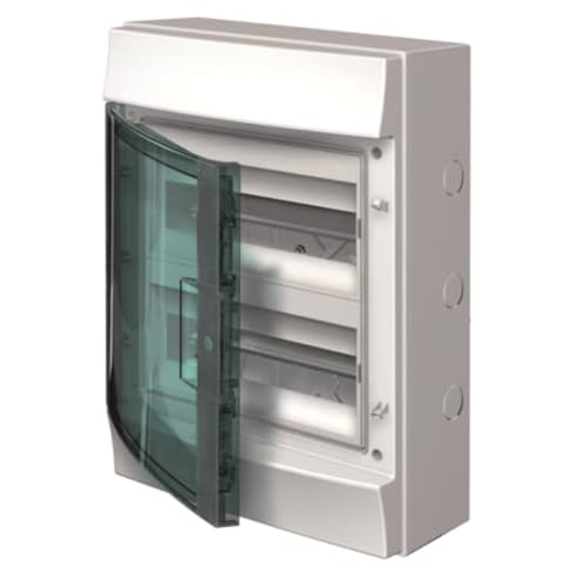 Doos van 24 Modules met Transparante Deur voor IP65 Installaties