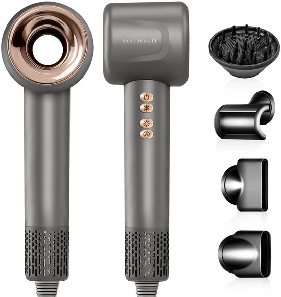 Sansbeauté Föhn met Diffuser - Krullen (EAN: 8721161942214) - Sansbeauté® - €89,99