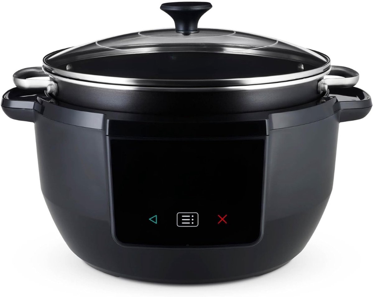 Lexium Slowcooker met Timer - Programmeerbare slowcooker - Elektrische slowcooker - Digitale slowcooker - Binnenpan - Eten