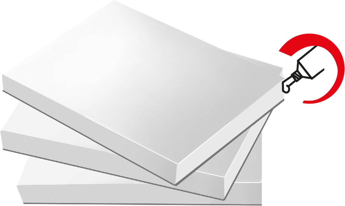 Klever Blok A6 - 120 Vel, Wit