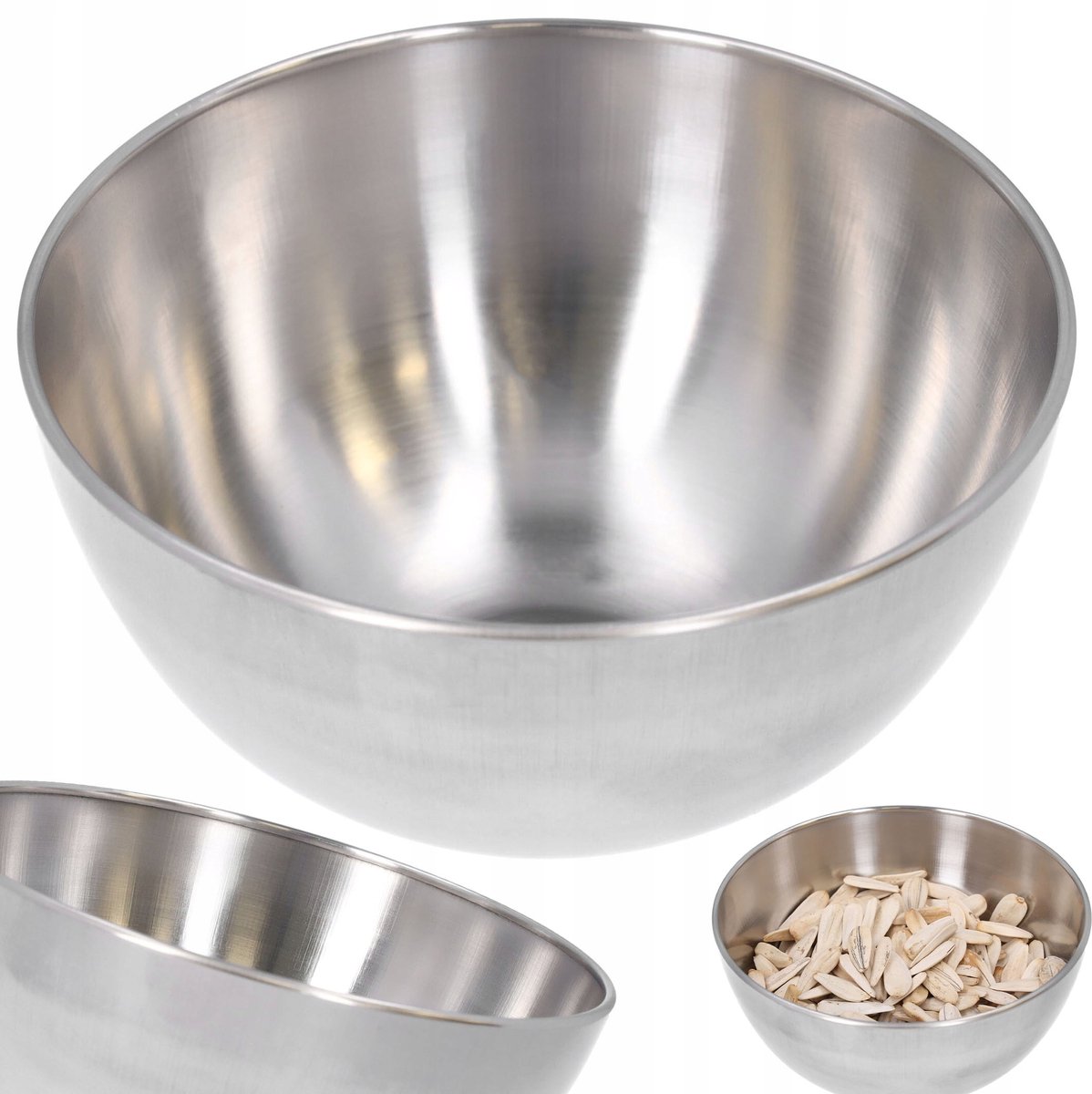 RVS Keukenkom 13 cm - 400 ml - Duurzaam in de Multipel.