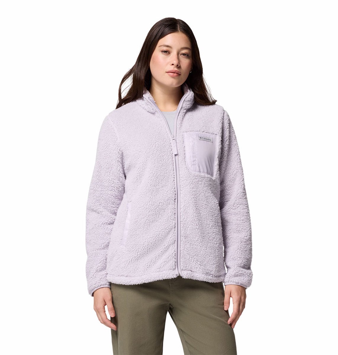 Columbia West Bend™ Ii Fleece Met Volledige Rits Vrouw Lavender Pearl