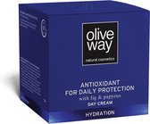 Oliveway 24-uur hydraterende gezichtscrème voor de droge-vochtarme huid