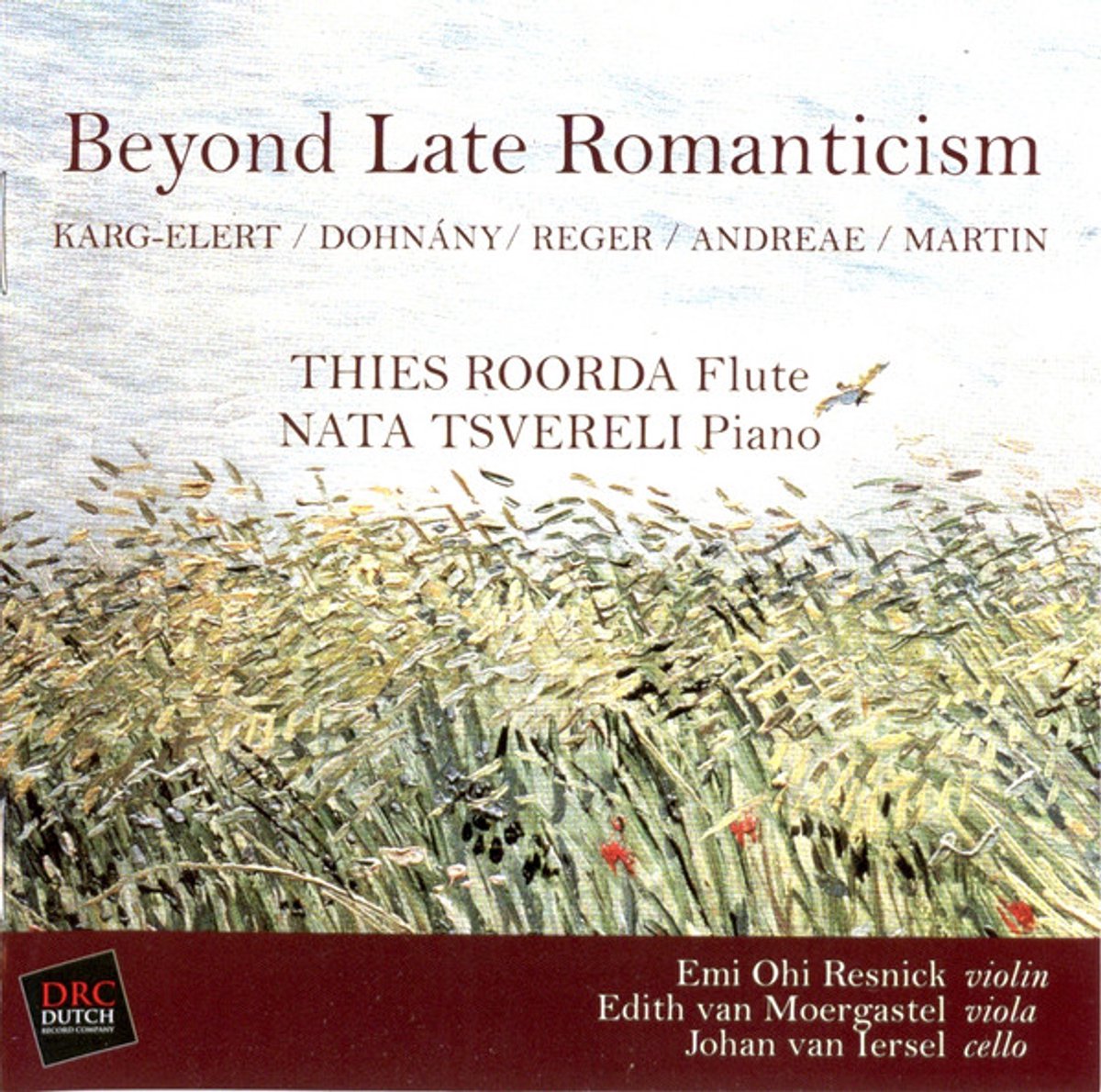 Tsvereli Roorda - Beyond Late Romanticism
