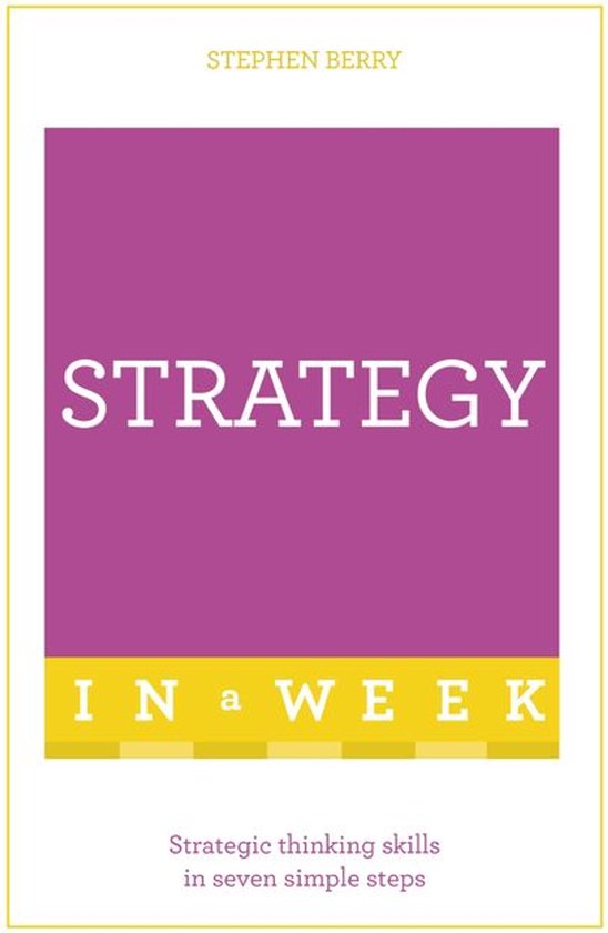 Strategy In A Week - cover