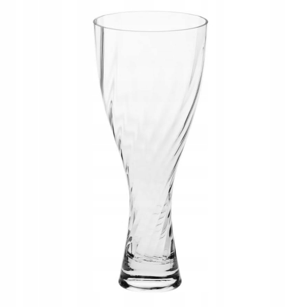 Krosno Optic Vaas - 40 cm - Handgemaakt glas - Moderne kelk