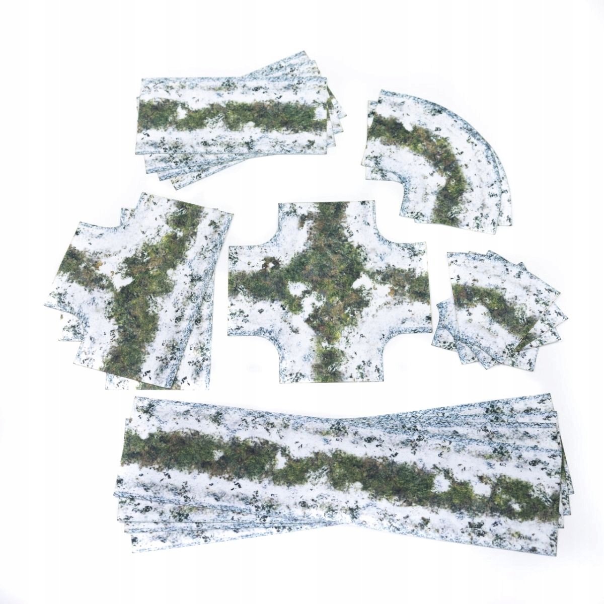 Image of 2D Omdat Set - Winter Modder 15 mm sjaal - Antislipmateriaal