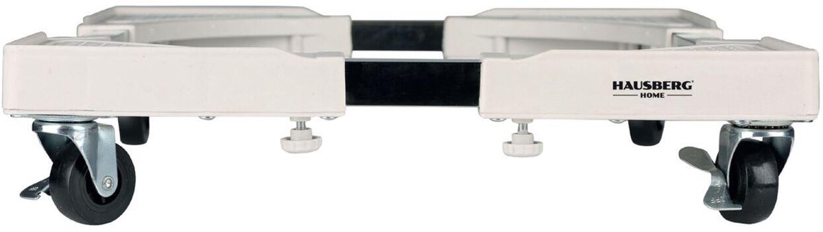 Hausberg HB‑H103R verstelbare meubeldrager op wielen – draagkracht 300 kg, verstelbaar 42×42 tot 60×60 cm