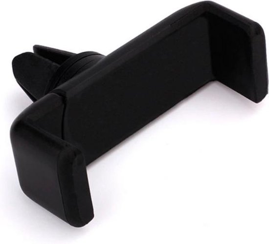 Universele telefoonhouder voor Ventilatie rooster - Car Mount Holder - 360 graden draaibaar - Zwart - Geschikt voor alle telefoonmodellen tot 8cm breed