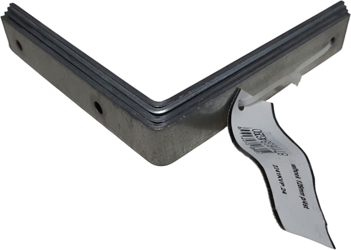 Stoelhoek 120mm per 4 Verzinkt