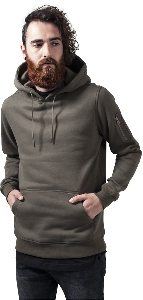 Urban Classics Sweat Bomber Sweater/trui S Groen