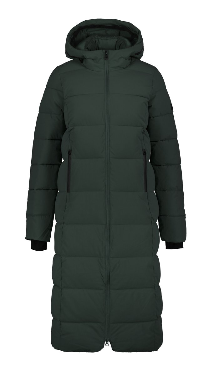 ICEPEAK BRILON Dames Coat Donker Groen