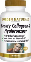 Golden Naturals Beauty Collageen & Hyaluronzuur (180 tabletten)