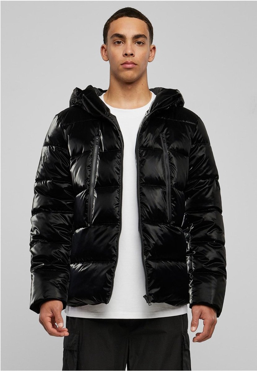 Urban Classics Shark skin Gewatteerd jack XL Zwart