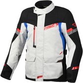 Macna Aspire WP Zwart Grijze Waterdichte Textieljas - Maat XL - Jas
