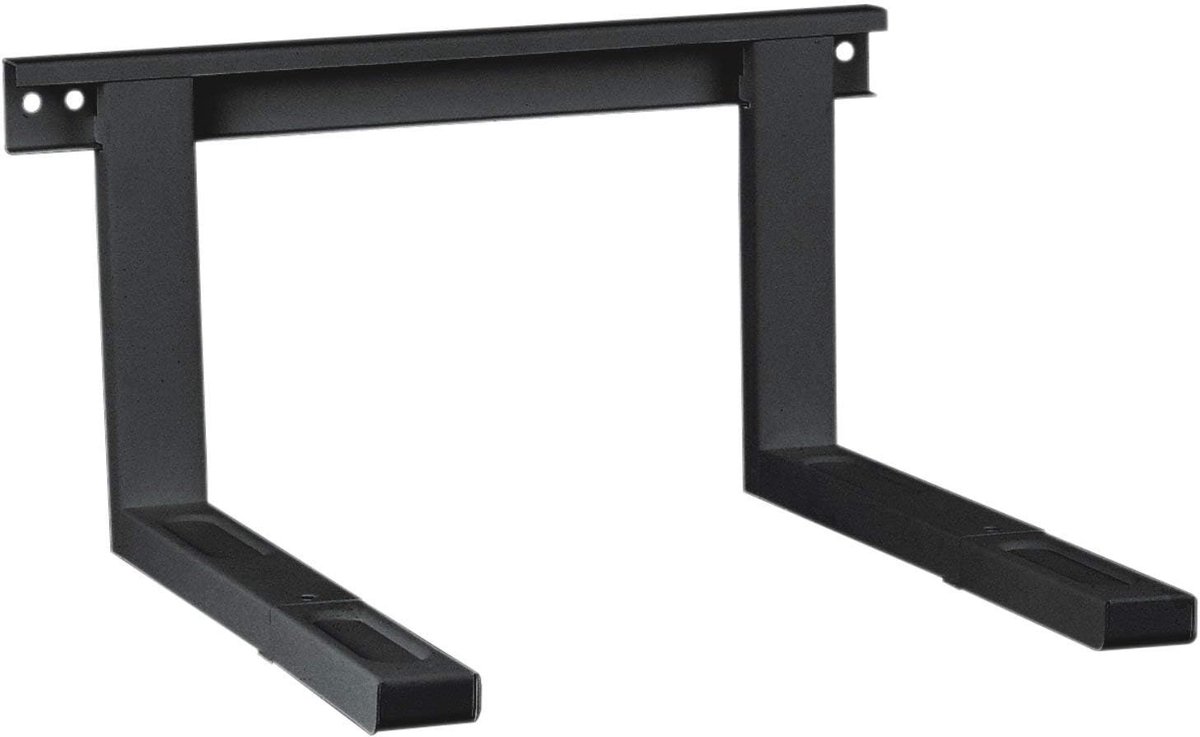 WNHB® Universele magnetron beugel - Uitschuifbare wandsteun tot 35 kg - Verstelbare muurbeugel voor oven grill en koffiezetapparaat zwart