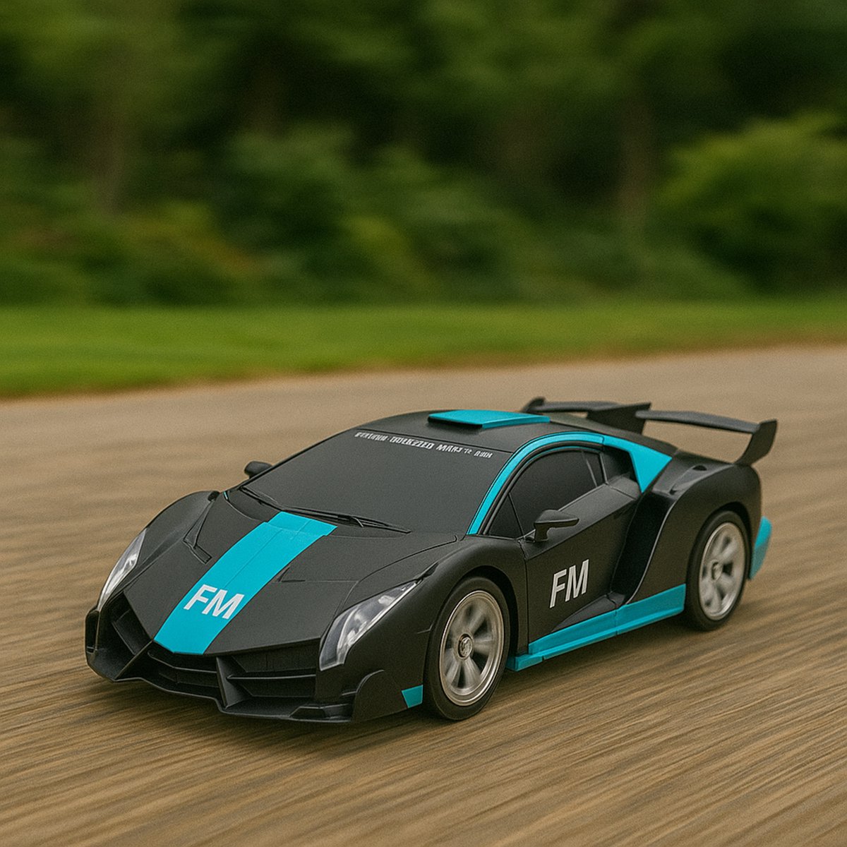 Boncy® Bestuurbare RC Auto - Transformerende Lambo Blauw - Jongens Meisje Volwassenen - Robot Speelgoed Binnen & Buiten - Afstandbestuurbaar Race Drift Car - Afstandsbestuurbaar Raceauto Accu Stuntauto - Bestuurbaar Elektrisch Autos Afstandsbediening — afbeelding 6