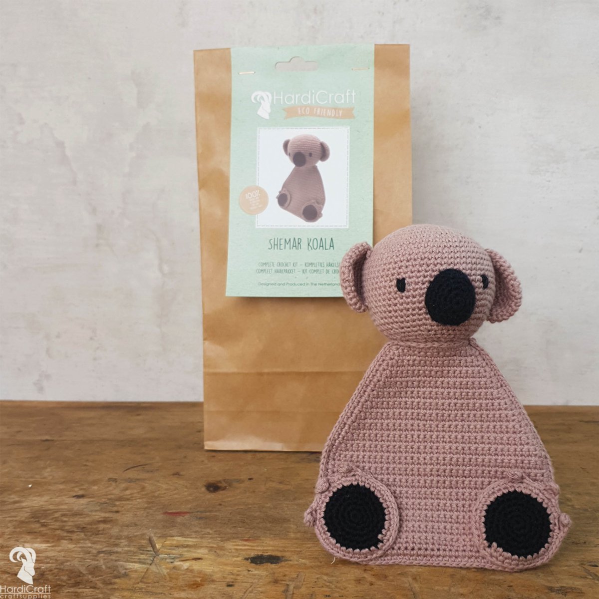 Hardicraft Shemar Koala Haakpakket - Haken - DIY - Voor Volwassenen - Knuffels - Haakpakketten — afbeelding 3
