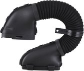 Air Intake Car Universal 1M Flexible Air Intake Duct Pipe 2inch 2.5inch 3inch Car Cold Air Filter Intake Tube Kit Ducting Feed Garden Hose Snorkeling(76mm-3inch