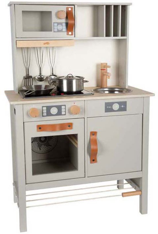 Small Foot - Houten Speelkeuken Tasty Grijs
