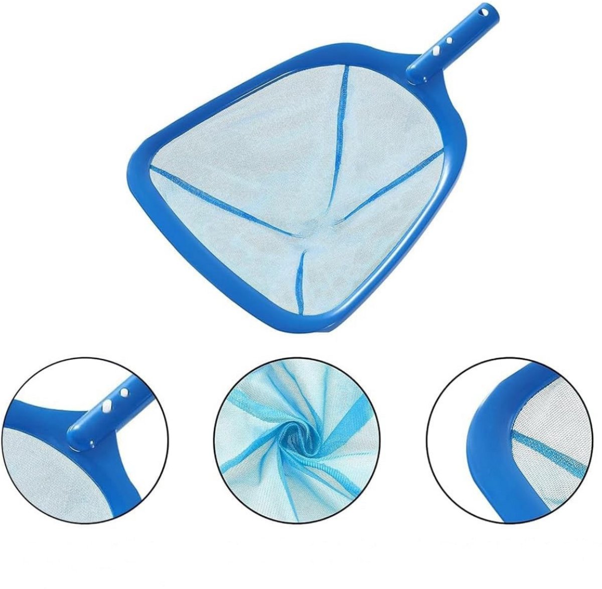 MMM® Zwembad Schepnet - Zwembad Net - Schepnet - met Aluminium Telescopische Stang - 122 cm Lang