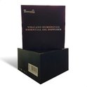 Zwarte Boncy verpakking met de tekst "VOLCANO HUMIDIFIER ESSENTIAL OIL DIFFUSER".