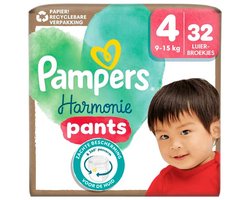 Pampers Harmonie Pants - Maat 4 (9kg-15kg) - 32 Luierbroekjes