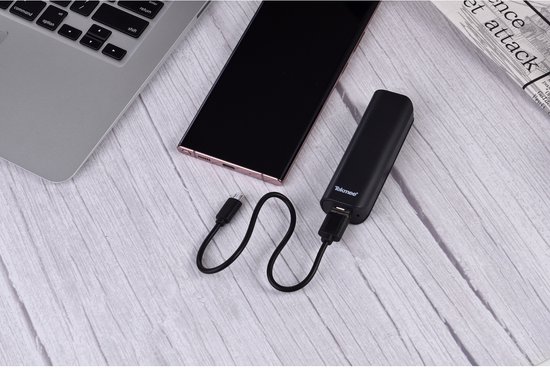 Batterie externe de poche TEKMEE 2200 mAh – 1 port USB – Chargeur portable