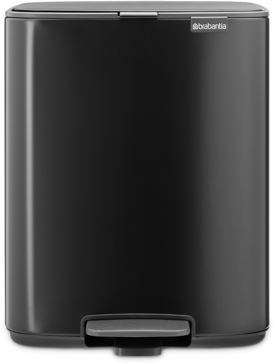 Brabantia Bo Pedaalemmer - 12 liter - Matt Black